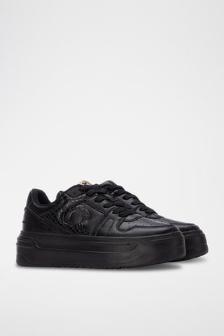 Platform Sneakers - Zwart