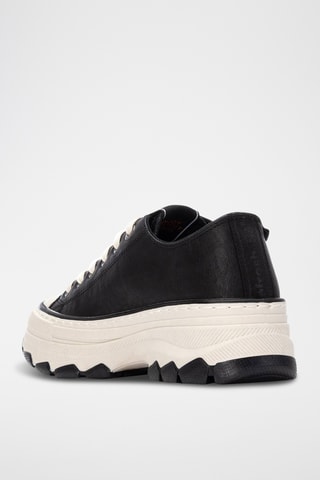 Platform Sneakers - Zwart