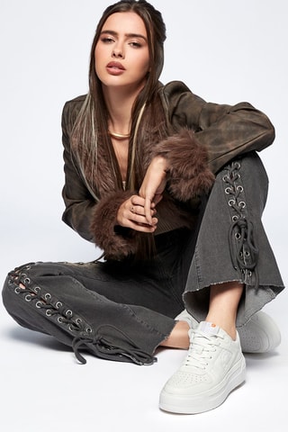 Platform Sneakers - Wit