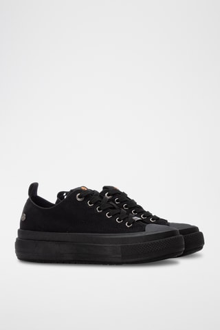 Platform Sneakers - Zwart