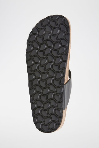 Sandales en cuir - Noir