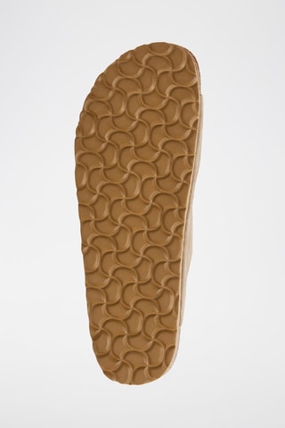 Mules en nubuck - Marron