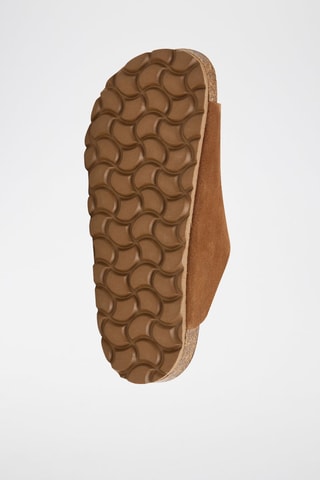 Mules nubuck - Marron