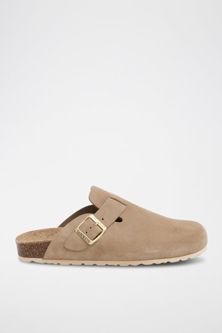 Sabots en cuir - Marron