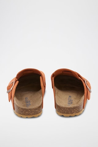 Sabots en nubuck - Orange