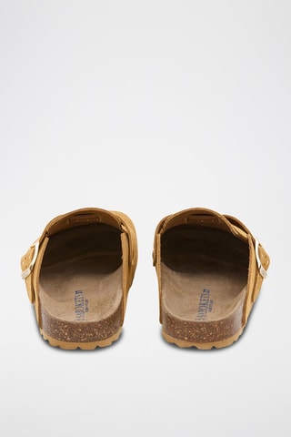 Sabots en nubuck - Marron