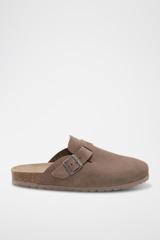 Sabots en cuir - Marron