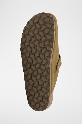 Sabots en cuir - Kaki