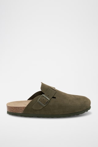 Sabots en cuir - Vert