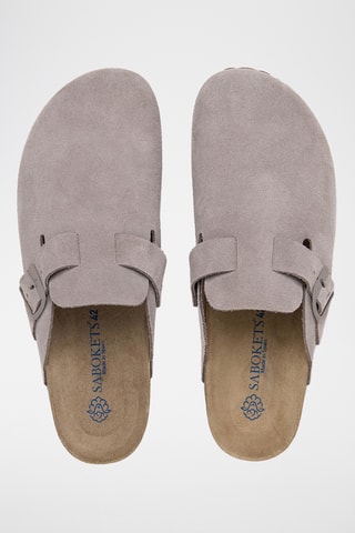 Sabots en cuir - Marron