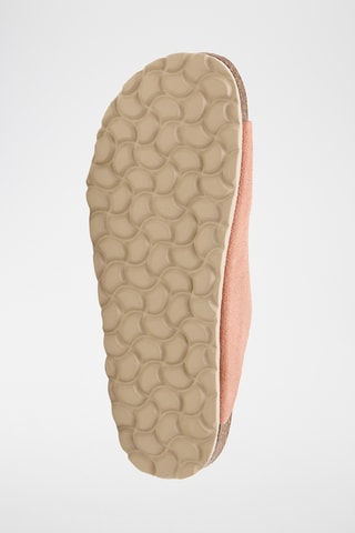 Mules em couro - Rosa