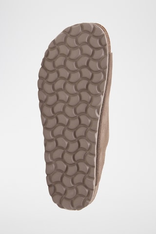 Mules em couro - Castanho