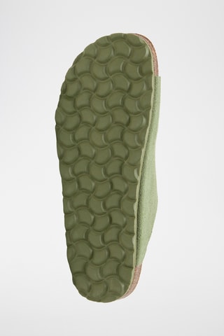 Mules em couro - Verde