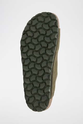 Mules em couro - Verde