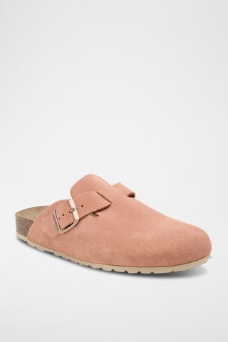 Sabots en cuir - Rose