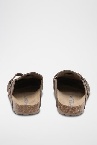 Sabots en cuir - Marron