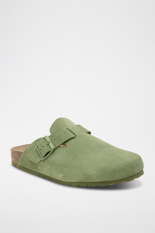 Sabots en cuir - Vert