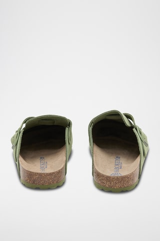 Sabots en cuir - Vert