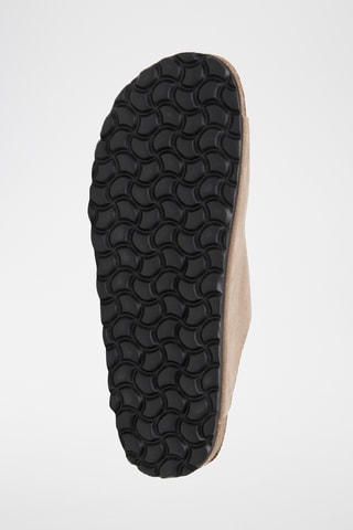 Mules en cuir - Marron