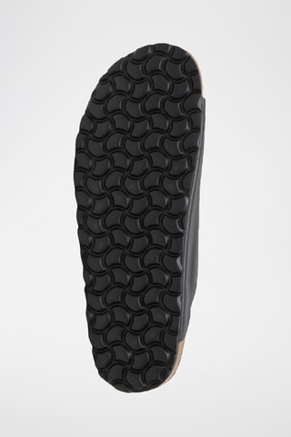 Mules en cuir - Noir