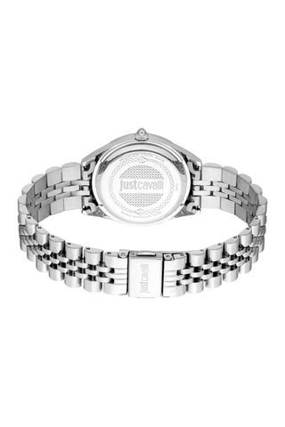 Montre à quartz en acier et cristaux tchèques Vittoria - Argenté et rose clair