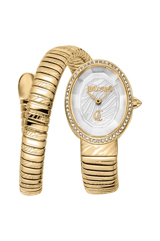 Montre à quartz en acier - Doré et argenté