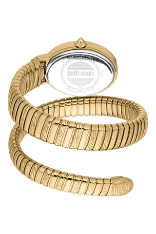 Montre à quartz en acier - Doré et argenté