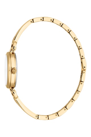 Montre à quartz en acier - Doré et argenté