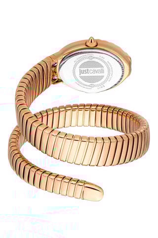 Montre à quartz en acier - Doré rose et argenté