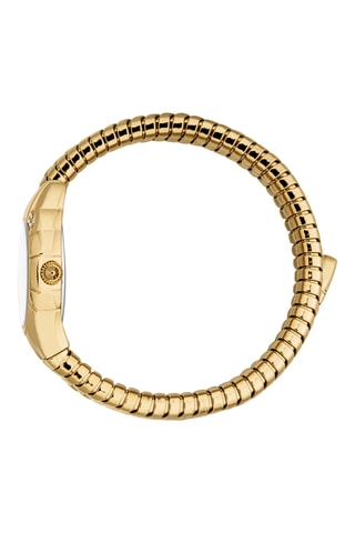 Montre à quartz en acier - Doré et argenté