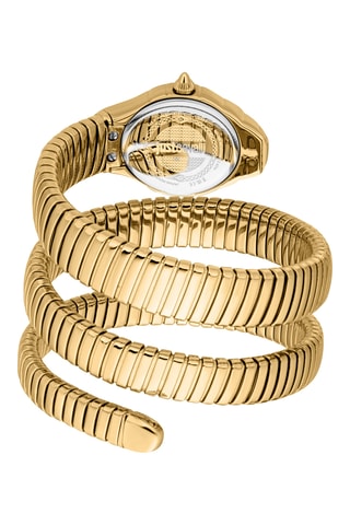 Montre à quartz en acier - Doré et argenté