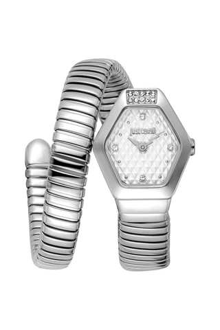 Montre à quartz en acier - Argenté