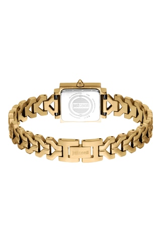 Montre à quartz en acier - Doré