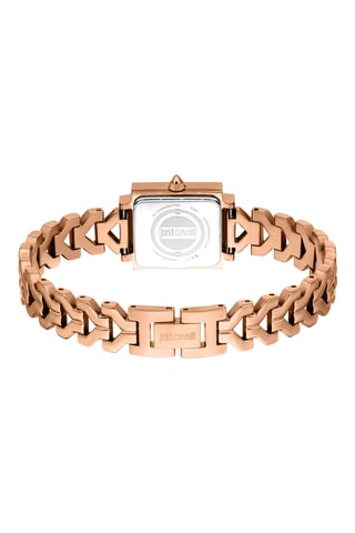 Montre à quartz en acier - Doré rose