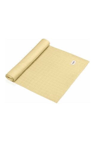 Bamboevezels Deken Swaddle - Geel - 120 x 120 cm