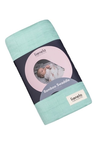 Bamboevezels Deken Swaddle - Mintgroen - 120 x 120 cm