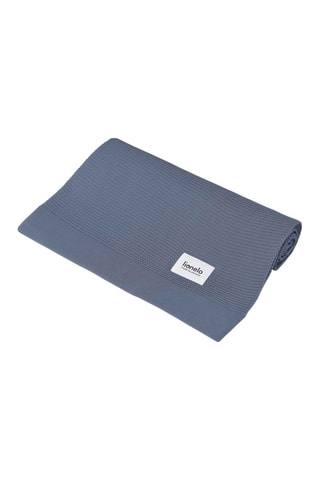 Manta de fibras de bambú Blanket - Azul - 100 x 75 cm