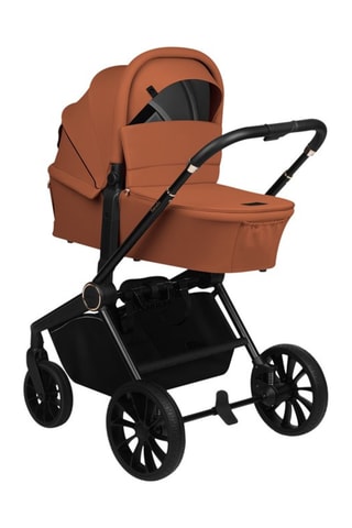 Multifunctionele Buggy 2-in-1 Mika Plus - Bruin - Vanaf de Geboorte t/m 4 Jaar