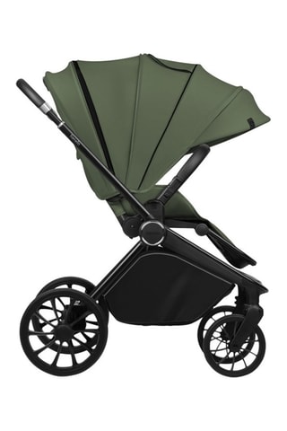Multifunctionele Buggy 3-in-1 Mika Plus - Olijfgroen - Vanaf de Geboorte t/m 4 Jaar