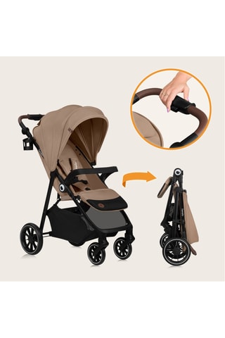 Buggy Emma - Taupe - 6 maanden tot 4 jaar - T/m 22 kg
