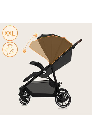 Buggy Emma - Antraciet - 6 maanden tot 4 jaar - T/m 22 kg