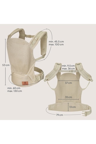 Portabebés - Desde 4 meses - Hasta 20 kg