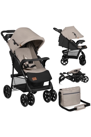 Buggy - Beige en Zwart - 6 maanden tot 3 jaar - T/m 15 kg