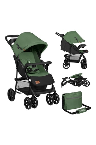 Buggy - Groen en Zwart - 6 maanden tot 3 jaar - T/m 15 kg