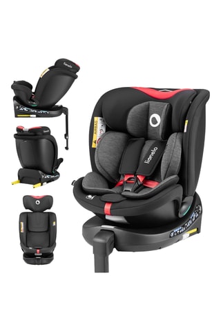 Autostoeltje - Zwart en Rood - Vanaf de geboorte t/m 12 jaar - 36 kg