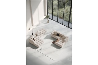 Canapé d'angle gauche Clotilde - Beige - 4 places - Revêtement en tissu