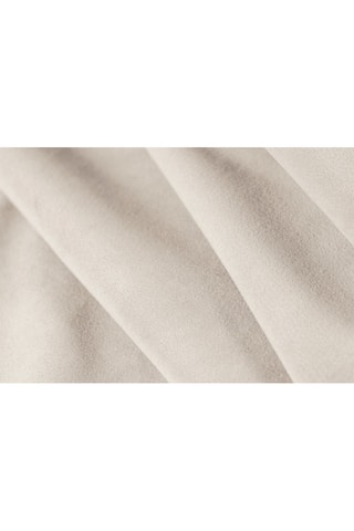 Canapé d’angle droit modulaire Halley - Beige - 3 places - En tissu velours