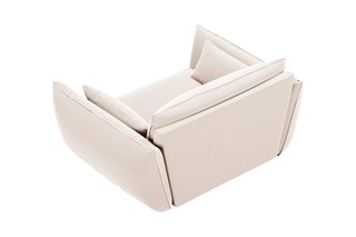 Fauteuil Vanda Beige