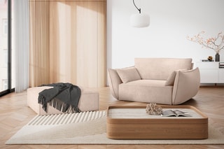 Fauteuil Vanda Beige