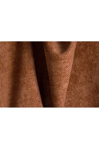 Canapé modulaire Maurice - Rouge brique - 4 places - En tissu chenille